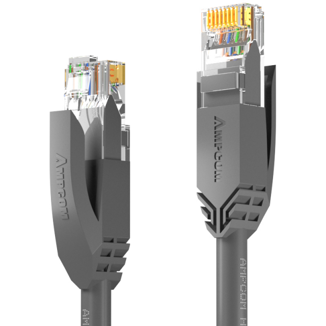 工程级六类非屏蔽网络跳线AC6(多色0.5-5米)线径:7*0.20 插头镀金:50μ     