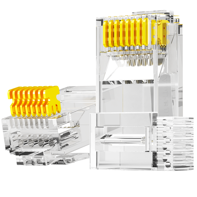 安普康AMPCOM 六类非屏蔽分体式水晶头AC6250    