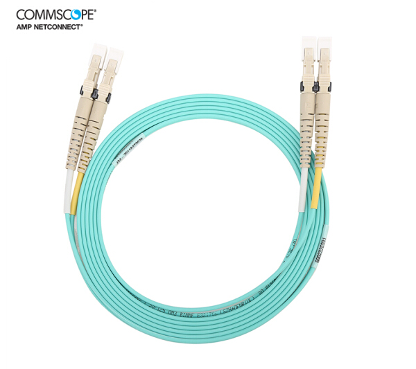 康普光纤跳线（2米）LC-LC双工多模OM3跳线 2105027-2